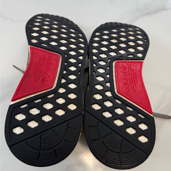 Adidas Men's Brown and Red Sneakers - Picture 9 of 10